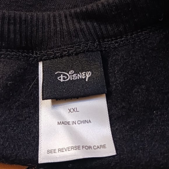 Disney Womens Mickey Mouse Jerry Leigh Black Sweatshirt Sweater Size X… - Picture 9 of 12